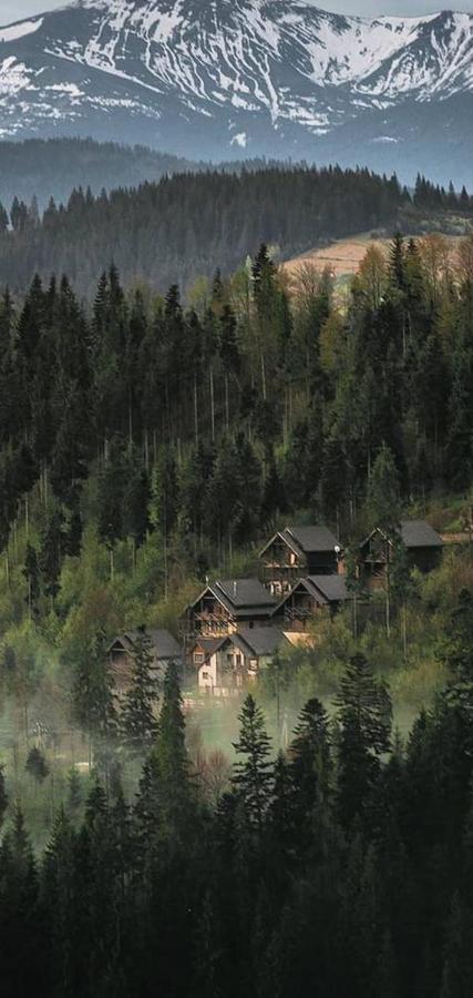 Szlachta Cottage Bukovel Eksteriør billede